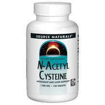Source Naturals, N-Acetyl Cysteine NAC 1000 mg, 120 Tablets