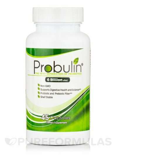 Основное фото товара Probulin, Пробиотики, Original Formula 6 Billion CFU, 45 капсул
