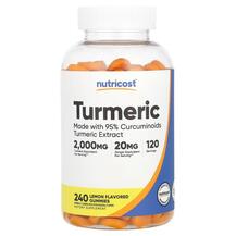 Turmeric Lemon Экстракт корня куркумы Nutricost