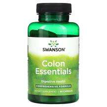Swanson, Поддержка кишечника, Colon Essentials, 90 капсул