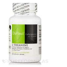 DaVinci Laboratories, L-Theanine 200 mg, L-Теанін, 120 капсул