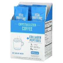 Crystallized Coffee + Collagen Peptides Unflavored 7 Packets, ...