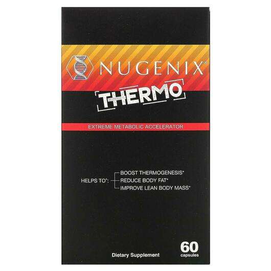 Основне фото товара Nugenix, Thermo Extreme Metabolic Accelerator, Підтримка метаб...