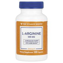 L-Аргінін L-Arginine 500 mg TheVitaminShoppe