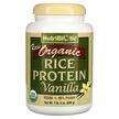 Фото товару NutriBiotic, Raw Organic Rice Protein Vanilla 1, Рисовий проте...
