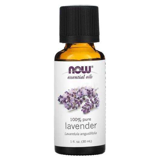 Основне фото товара NOW Foods, Pure Essential Oil Lavender, Ефірна олія, 30 мл