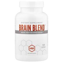 Brain Blend Поддержка мозга NBI Health 120 капсул