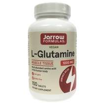 Jarrow Formulas, L-Glutamine 1000 mg, L-Глутамін 1000 мг, 100 ...