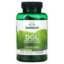 Swanson, DGL High Potency 700 mg, Лакриця, 90 капсул