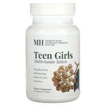 MH, Teen Girls Multivitamin, Мультивітаміни для підлітків, 60 ...