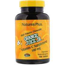 Natures Plus, Витамин C, Orange Juice Jr. Vitamin C Supplement...
