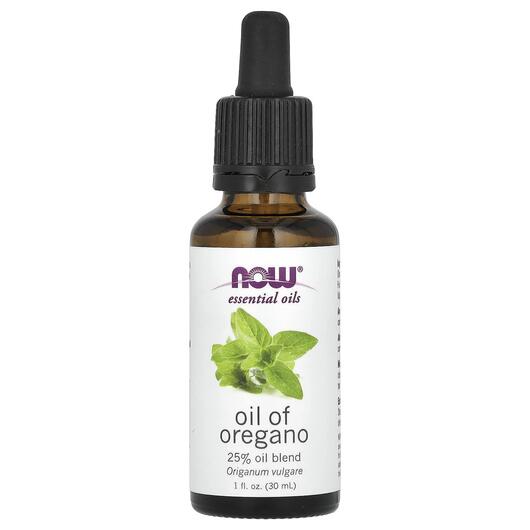Основне фото товара NOW Foods, Pure Essential Oil Oregano, Ефірна олія, 30 мл
