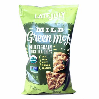 Купить Мультизерновые чипсы Tortilla Mild Green Mojo 156 г