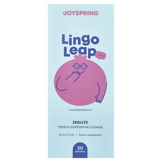 Основне фото товара Joy Spring, Lingo Leap, Цеоліт, 30 мл