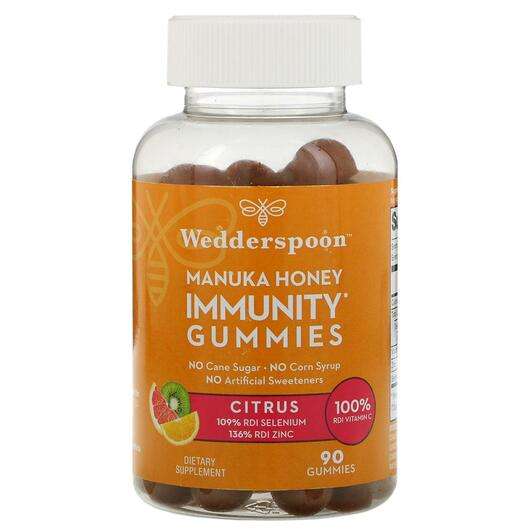 Manuka Honey Immunity Gummies Citrus, Мультивітаміни, 90 таблеток