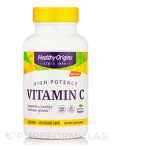 Healthy Origins, Vitamin C 1000 mg, 120 Veggie Capsules