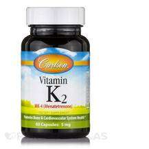 Carlson, Витамин K2, Vitamin K2 as MK-4 Menatetrenone 5 mg, 60...