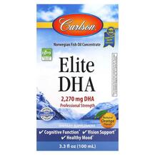 ДГК Elite DHA Natural Orange 2270 mg Carlson 100 мл