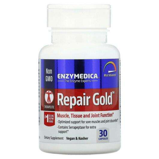 Основне фото товара Enzymedica, Repair Gold, Відновлення м'язів, 30 капсул