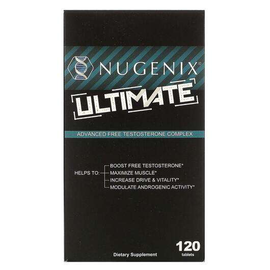 Основне фото товара Nugenix, Ultimate Advanced Free Testosterone Complex, Бустер Т...