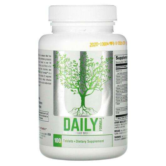 Daily Formula Multi Vitamin Mineral Complex, Вітаміни, 100 Таблеток