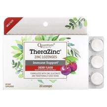 Quantum Health, TheraZinc Immune Support Cherry, 24 Lozenges