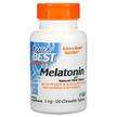 Фото товара Doctor's Best, Мелатонин 5 мг, Melatonin 5 mg Natural Mint, 12...