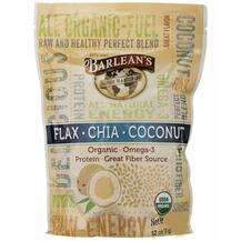Barlean's, Flax-Chia-Coconut Blend, Омега 3, 340 г