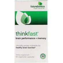 Future Biotics, ThinkFast, Підтримка пам'яті та уваги, 60 капсул