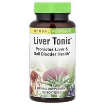 Підтримка печінки Liver Tonic Herbs Etc. 60 капсул