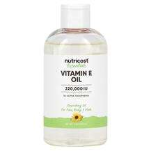 Nutricost, Витамин E Токоферолы, Essentials Vitamin E Oil, 240 мл