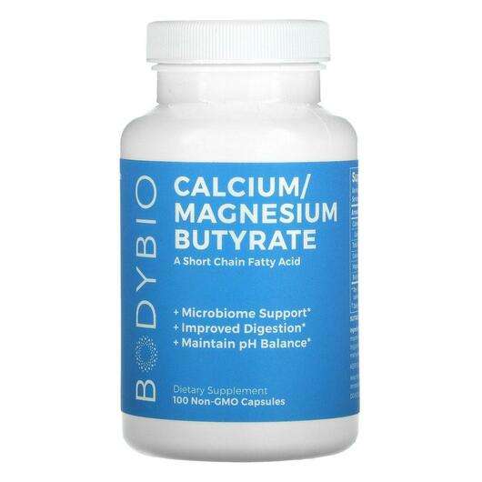 Calcium/Magnesium Butyrate, Бутират кальцію магнію, 100 капсул