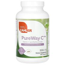 Вітамін C PureWay-C 500 mg Zahler 250 капсул