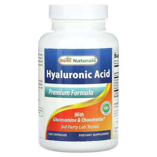 Основне фото товара Hyaluronic Acid with Glucosamine & Chondroitin, Глюкозамін...