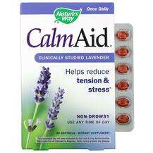 Nature's Way, CalmAid Clinically Studied Lavender 30, CalmAid ...