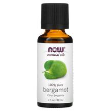 Ефірна олія 100% Pure Essential Oil Bergamot NOW