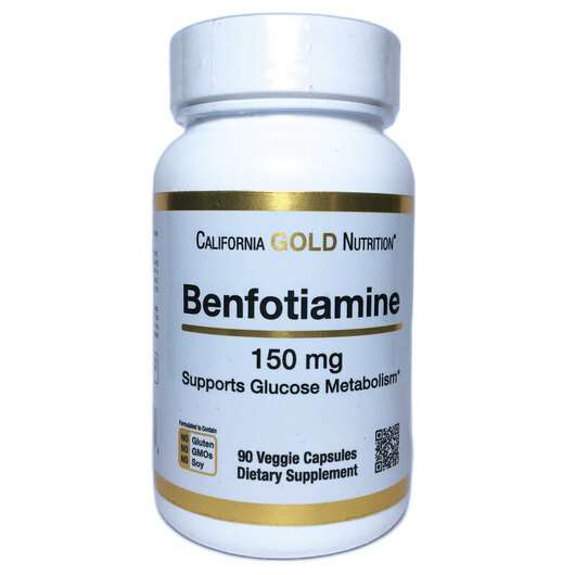 Benfotiamine 150 mg, Бенфотіамін 150 мг, 90 капсул