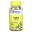 Фото товару Solaray, Organically Grown Sage 285 mg, Шавлія 285 мг, 100 капсул
