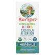 Фото товару MaryRuth's, Herbals Organic Kids Focus & Attention Liquid ...