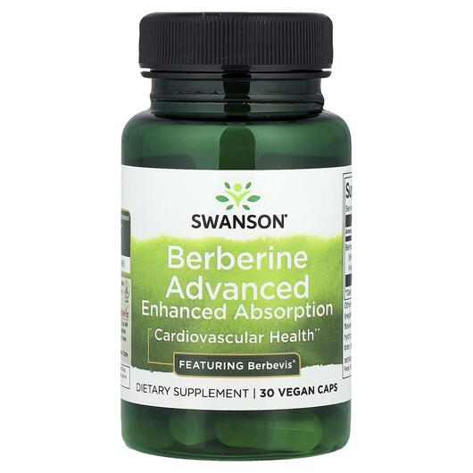 Основне фото товара Berberine Advanced Enhanced Absorption, Берберин, 30 капсул