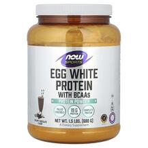 Протеїн Eggwhite Protein Creamy Chocolate 1 NOW