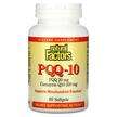 Фото товара Natural Factors, Коэнзим Q10, PQQ-10 PQQ 20 mg CoQ10 200 mg, 6...