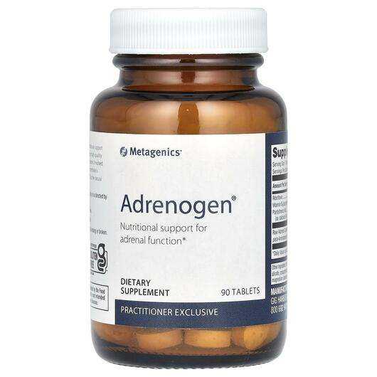 Основне фото товара Metagenics, Adrenogen, Підтримка наднирників, 90 таблеток