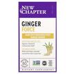 Фото товару New Chapter, Ginger Force, Корінь Імбиру, 60 капсул