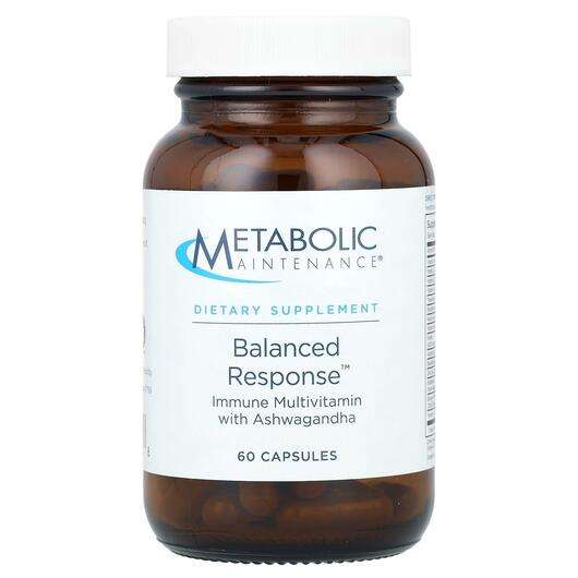 Основне фото товара Metabolic Maintenance, Balanced Response, Мультивітаміни, 60 к...