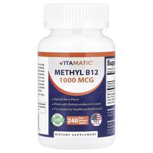 Вітамін B12 Кобаламін Methyl B12 Natural Berry