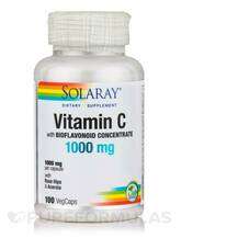 Solaray, Витамин C, Vitamin C 1000 mg with Rose Hips Acerola &...