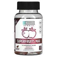 Zhou Nutrition, Суперфуд, Superfruits Max Watermelon, 60 Vegan...