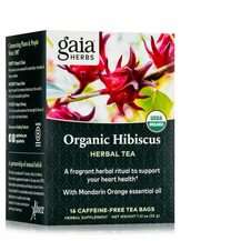 Organic Hibiscus Tea with Mandarin Orange Essential Oil 16 Tea...