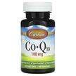 Carlson, CoQ10 100 mg, Коензим Q10, 60 капсул